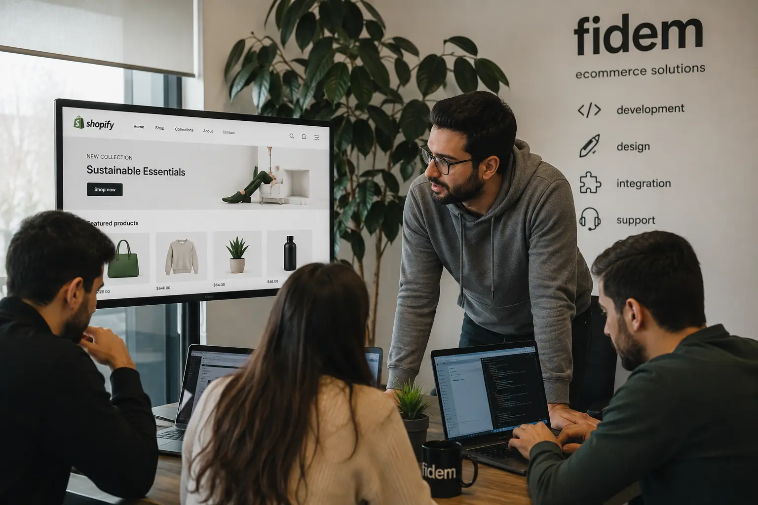 Fidem Shopify development team